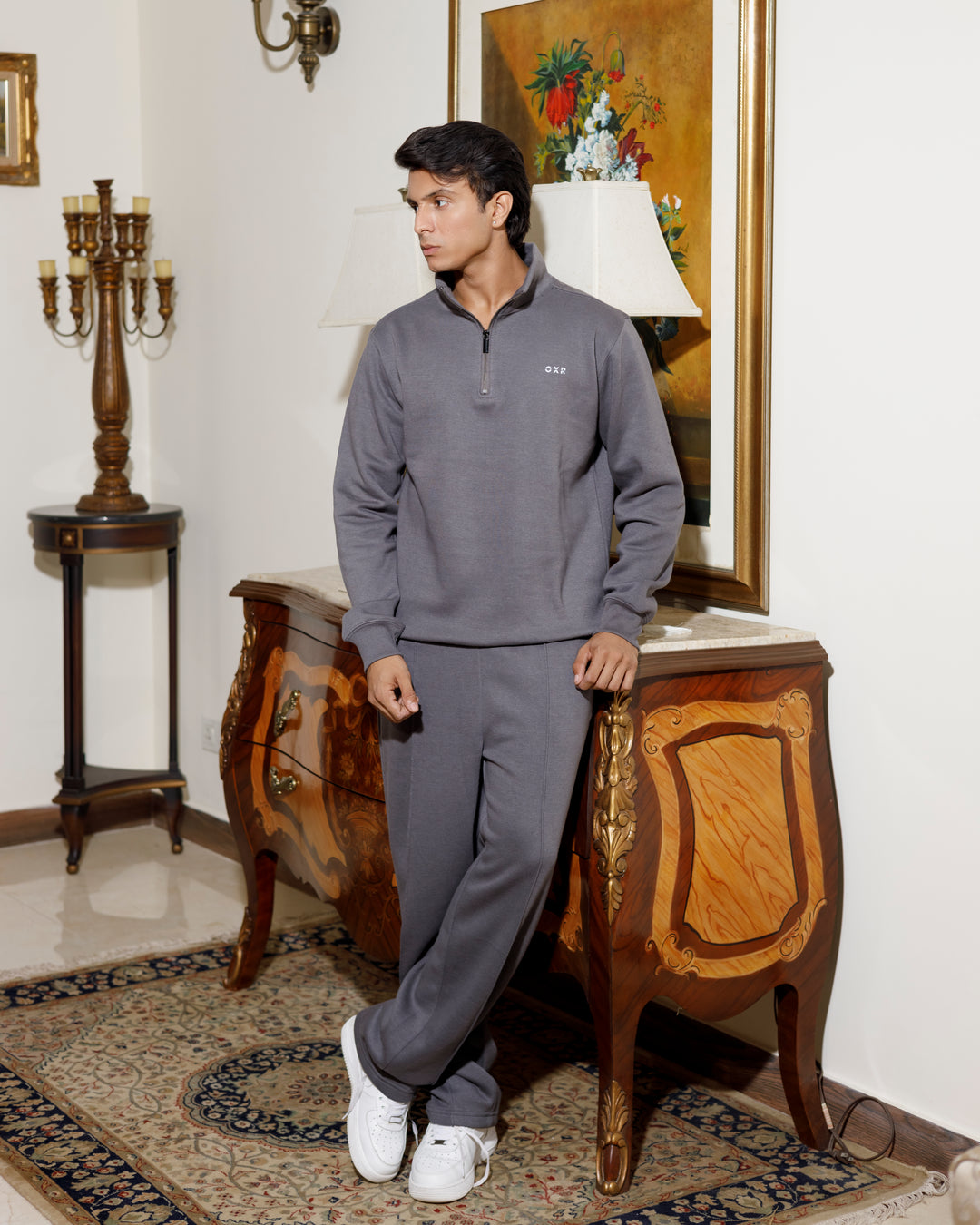 Grey Classic Co-ord Set