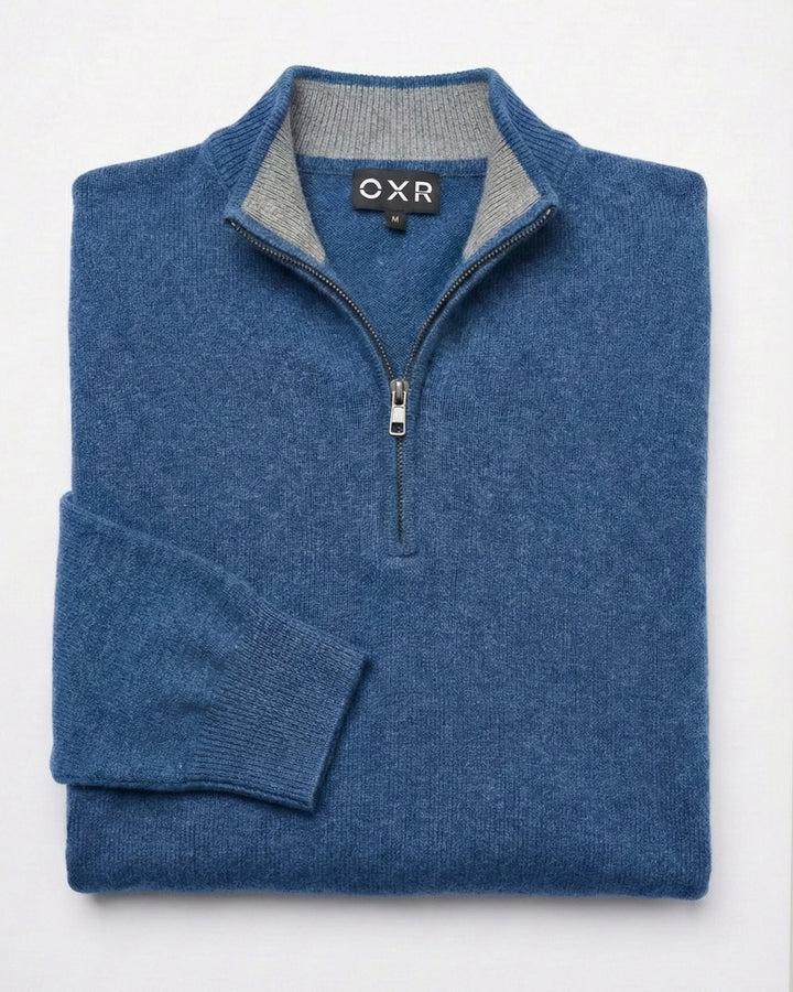 Women's Blue Soft Knit Sweater
