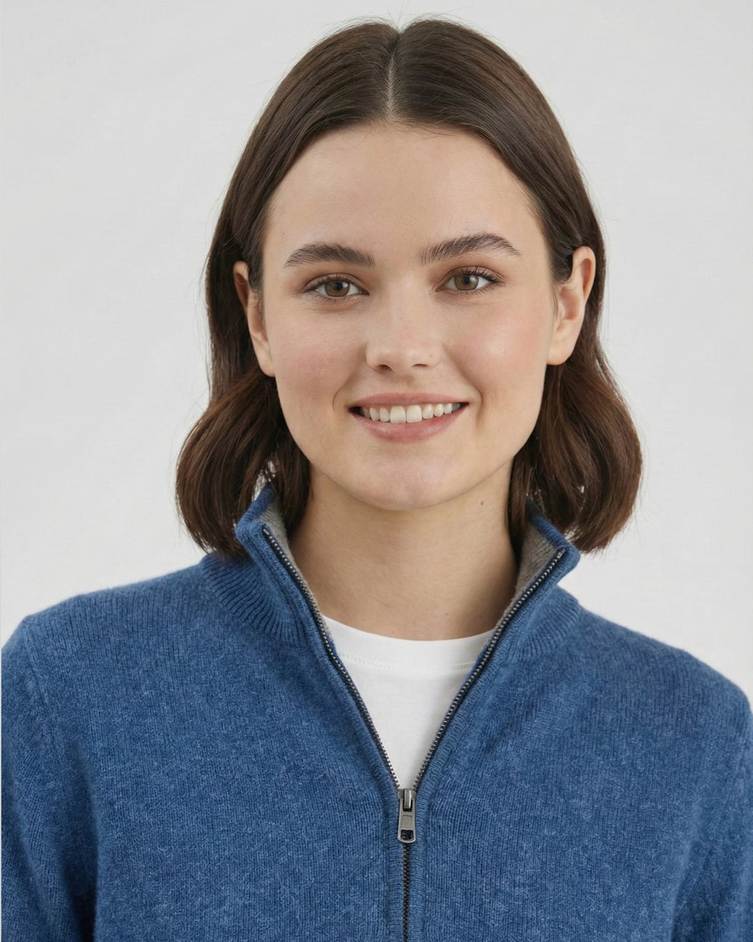 Women's Blue Soft Knit Sweater