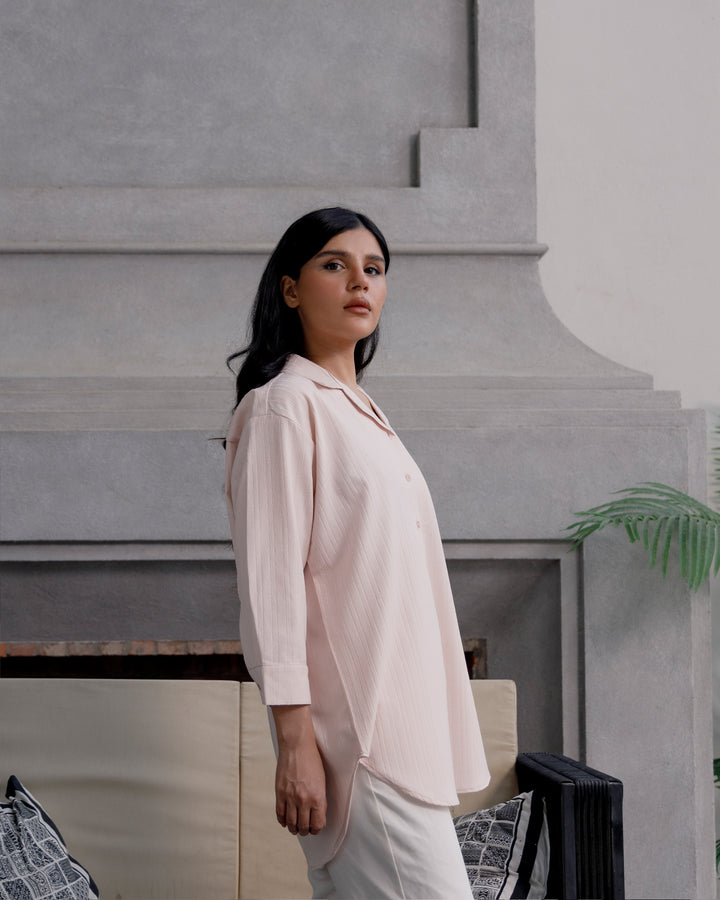 Petal Cuban Collar Shirt