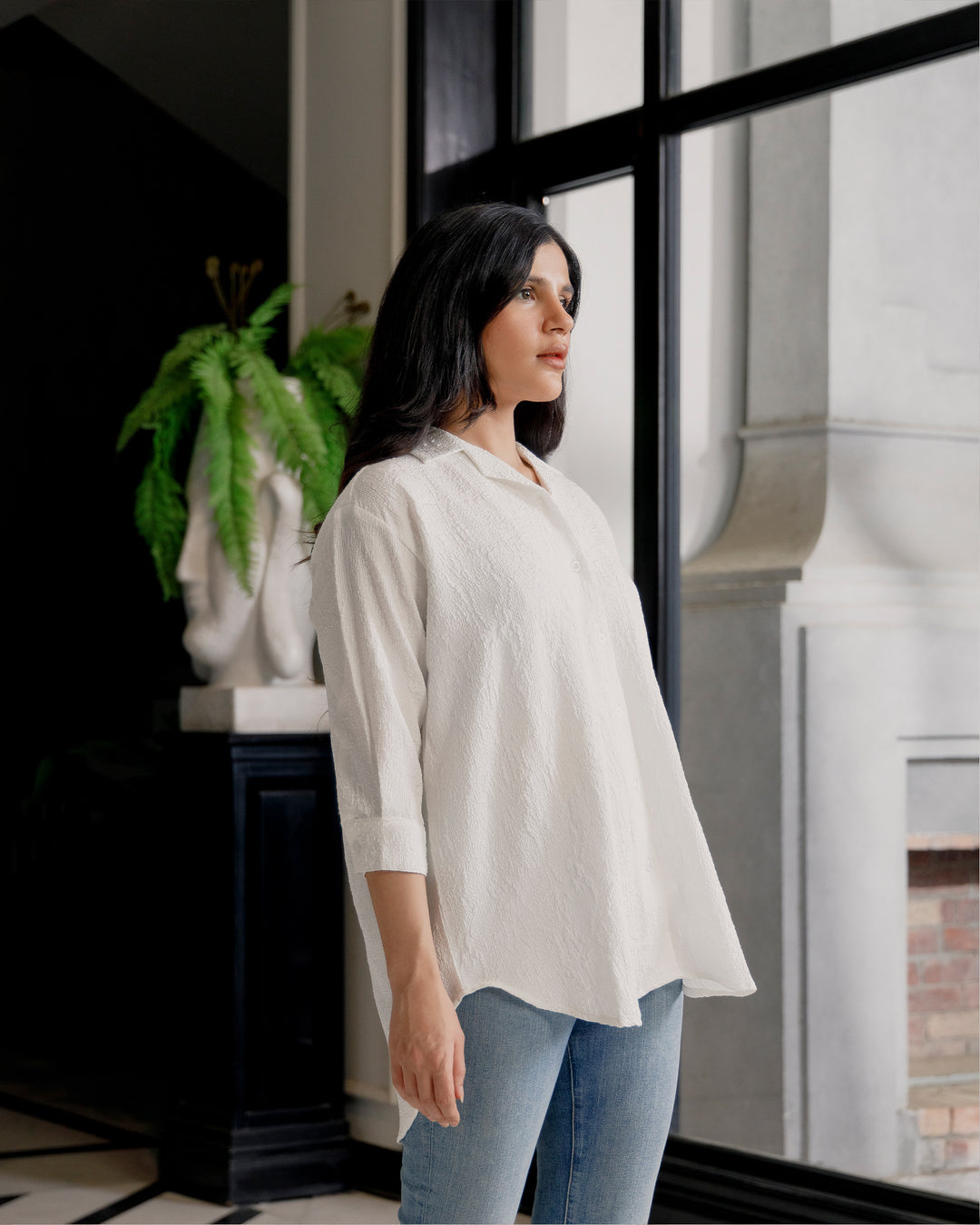 Élan Cuban Collar Shirt