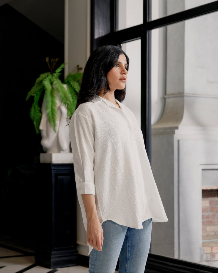 Élan Cuban Collar Shirt