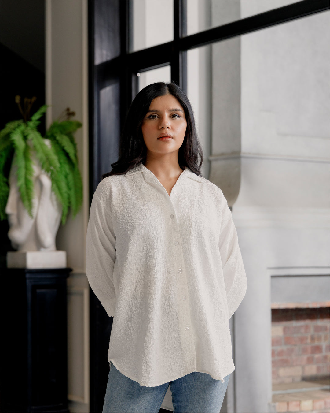 Élan Cuban Collar Shirt