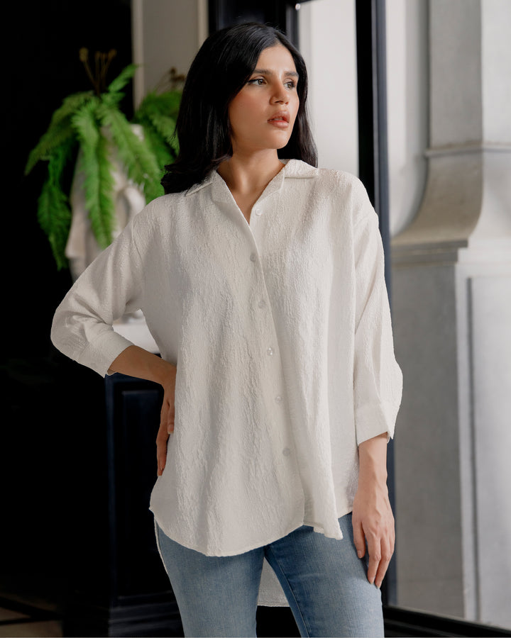 Élan Cuban Collar Shirt