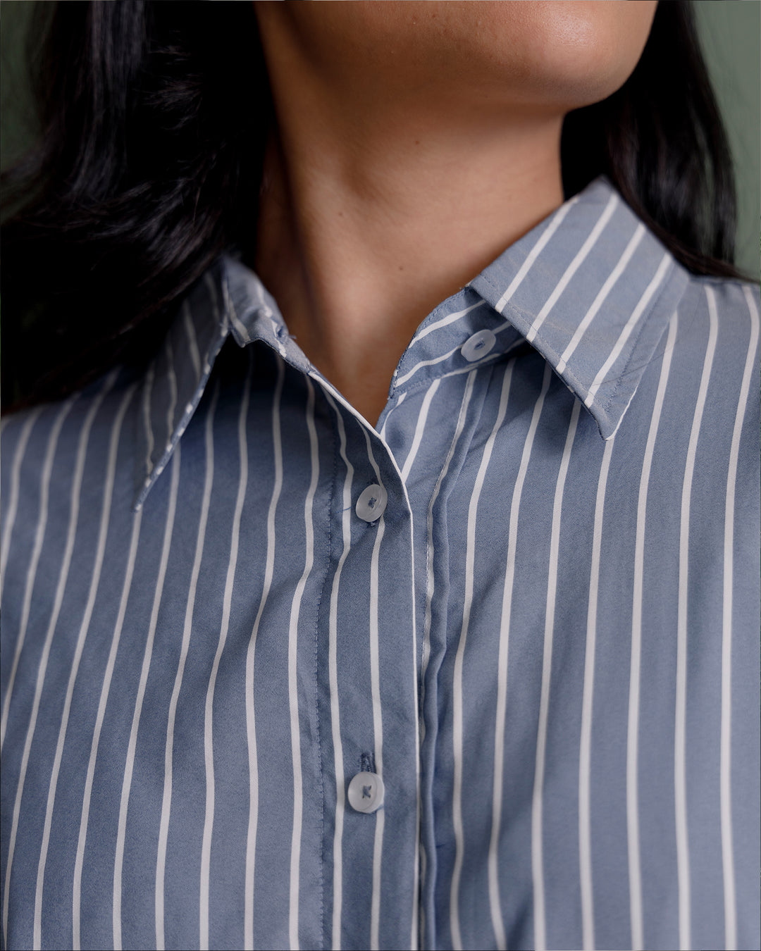 Grey Striped Shirt
