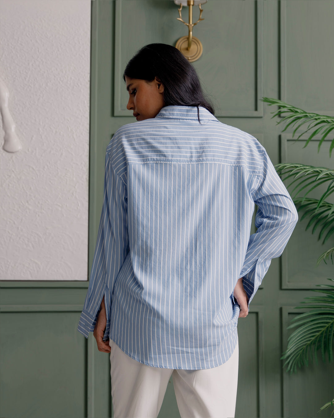 Blue Striped Shirt