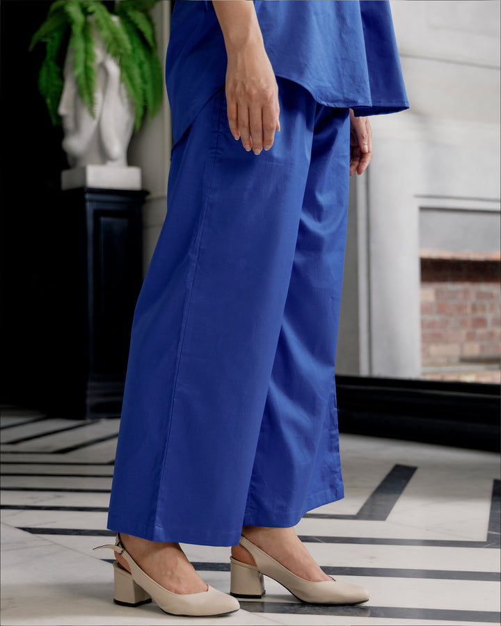 Royal Blue Tunic Co-ord Set