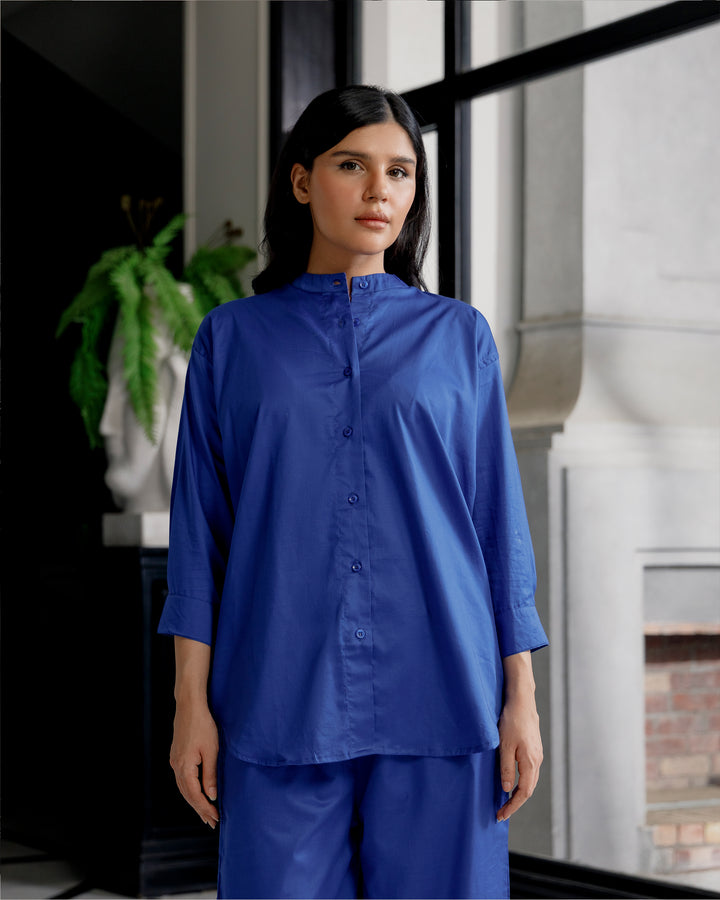 Royal Blue Tunic Co-ord Set