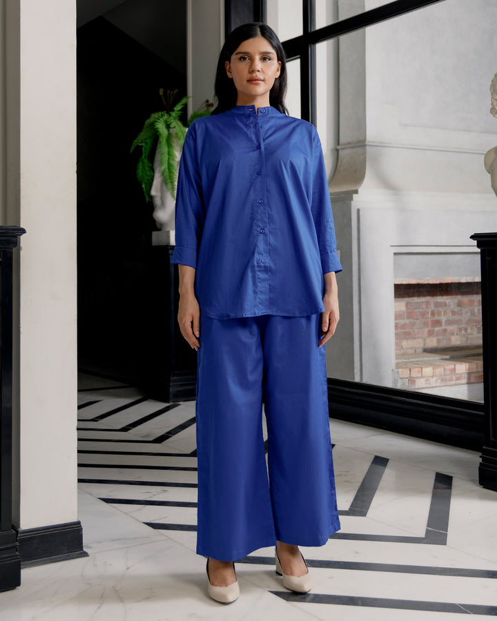 Royal Blue Tunic Co-ord Set