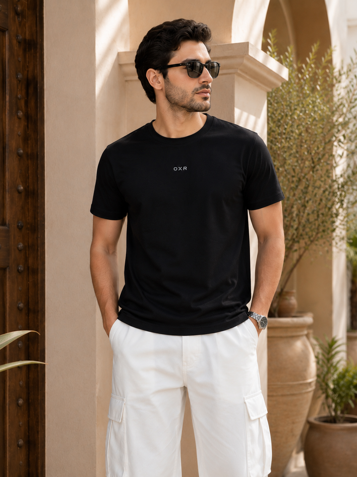 Black OXR Short Sleeves Tee