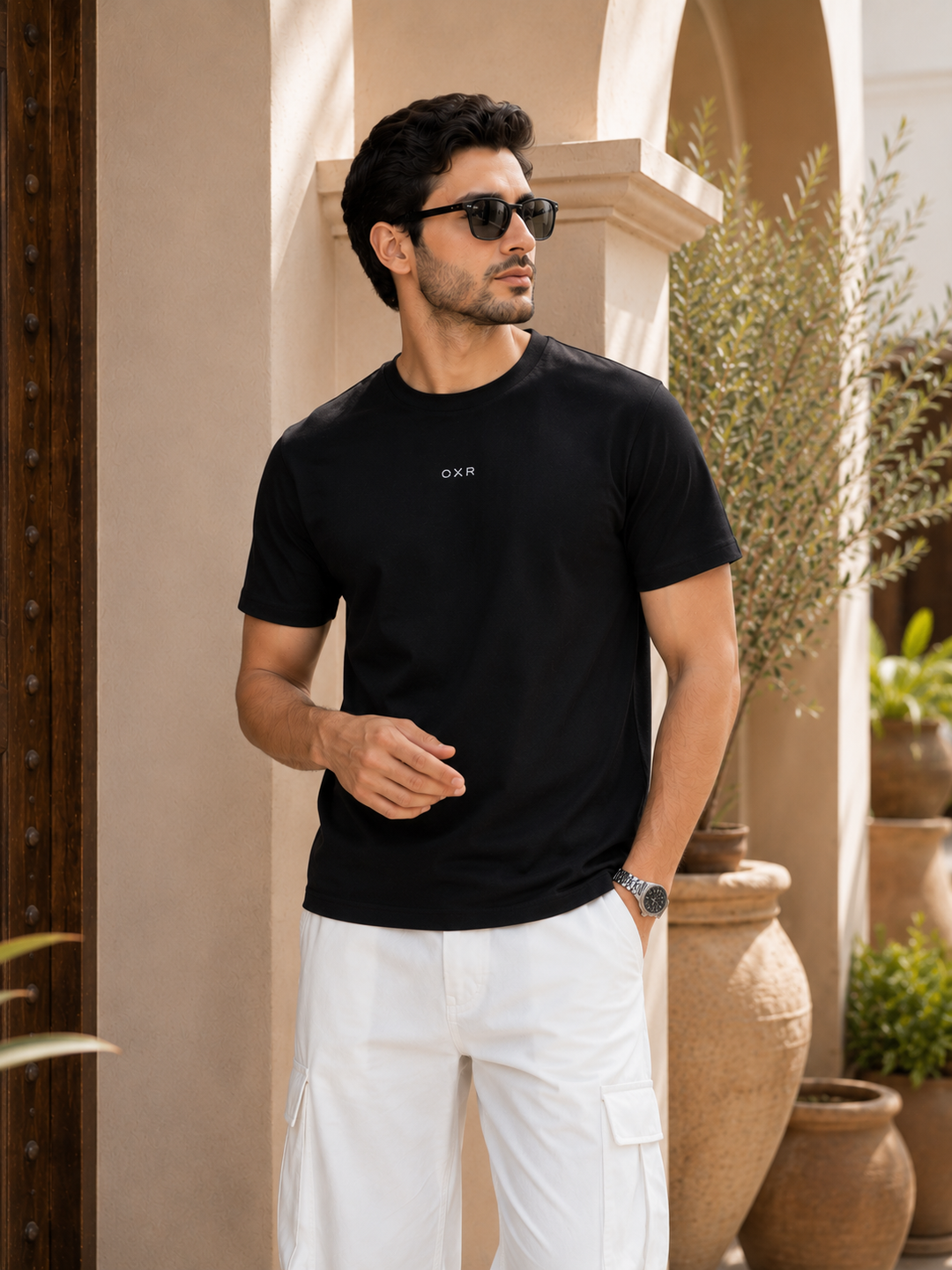 Black OXR Short Sleeves Tee
