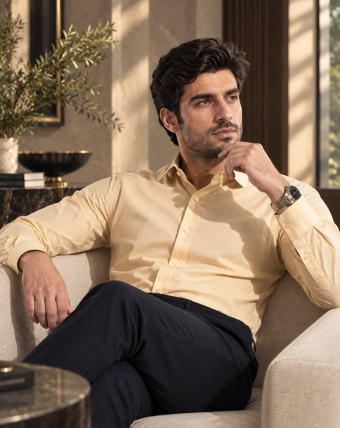 Lemon Formal Shirt