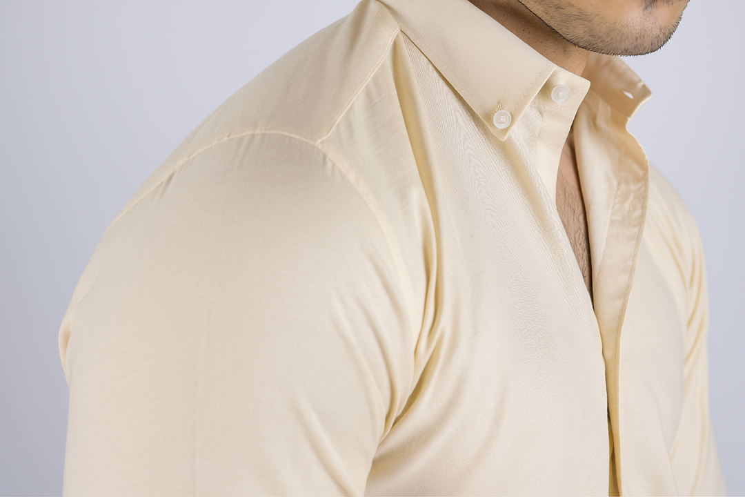 Off-White Cotton Shirt
