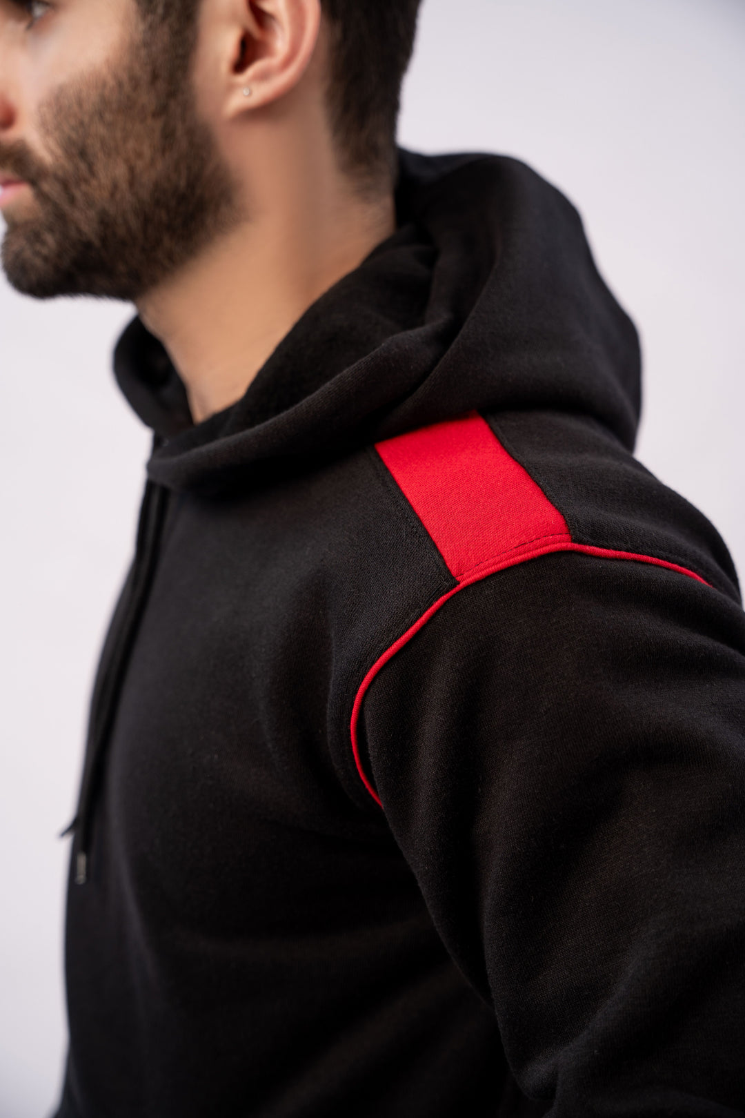 Black and Red Hoodie