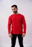 Red V-Neck T-shirt