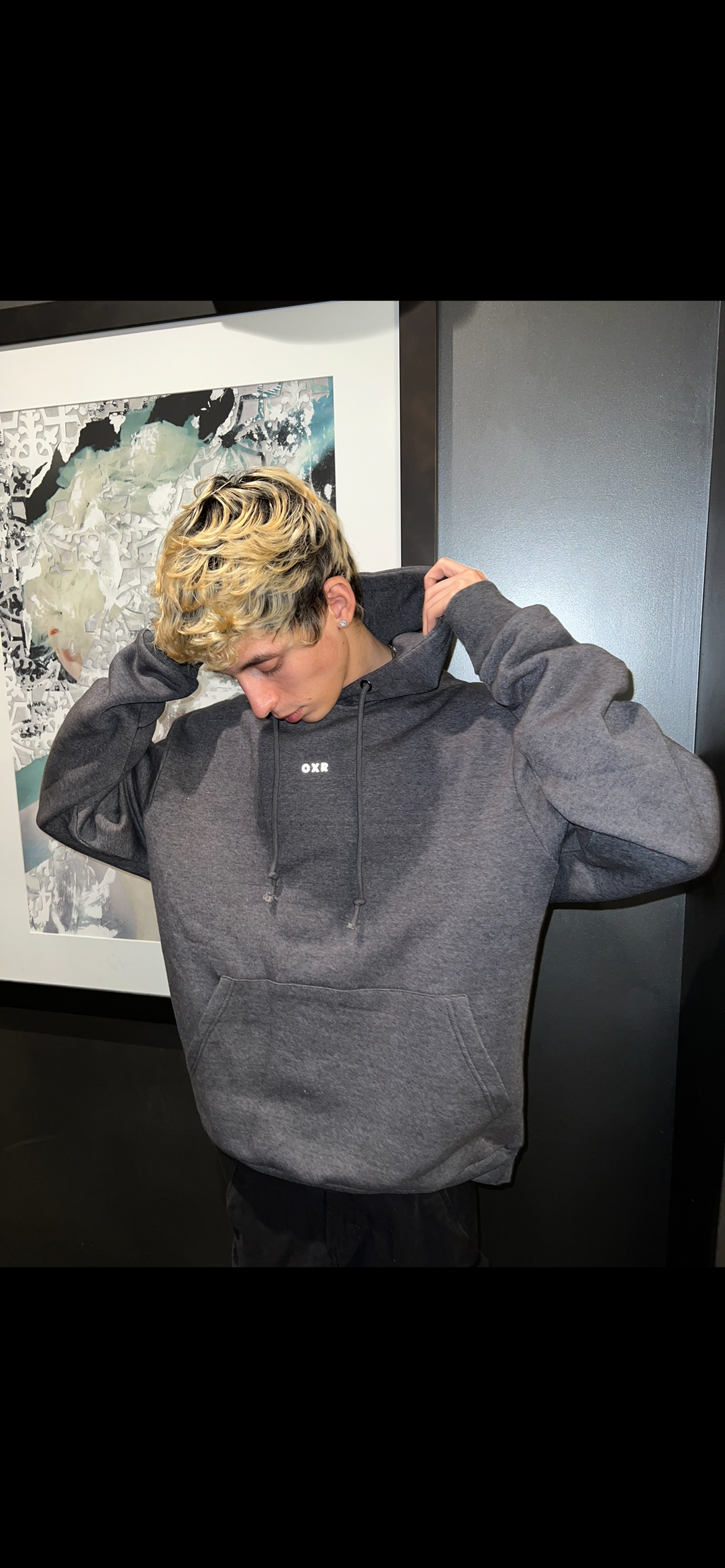 Charcoal Grey Hoodie