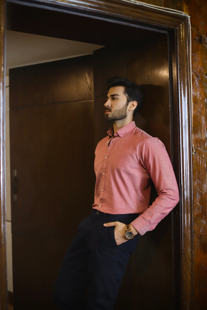 Pink Cotton Shirt