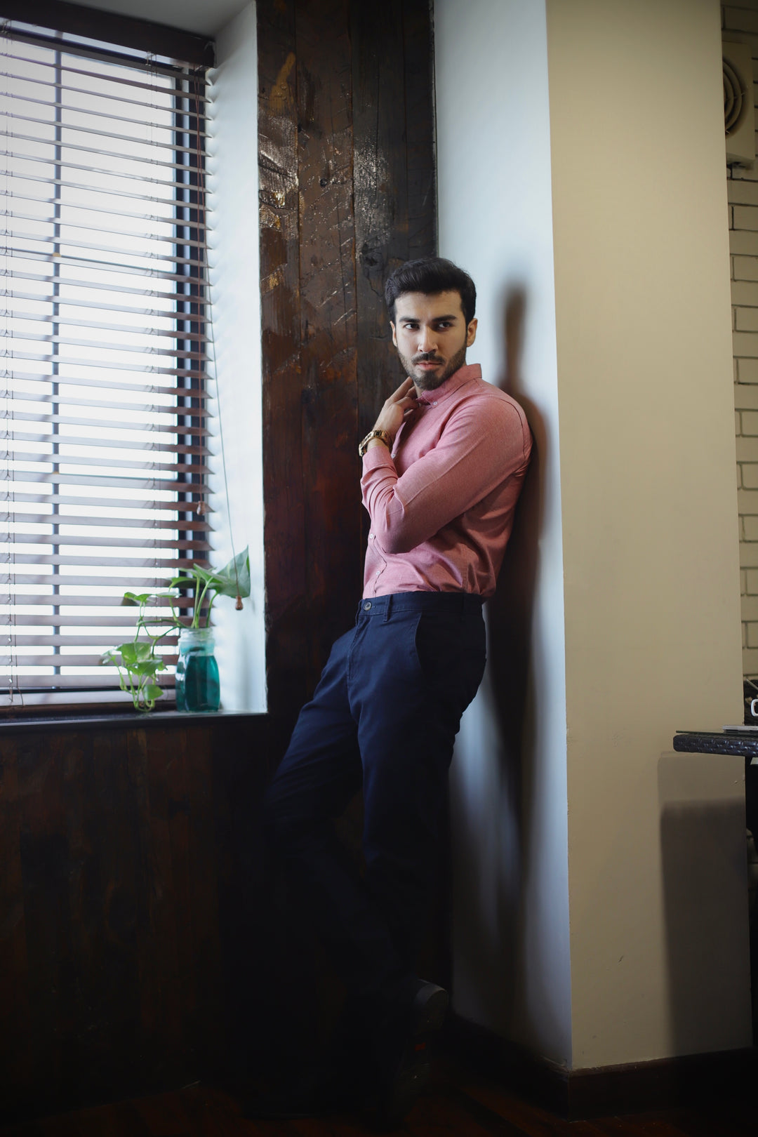 Pink Cotton Shirt