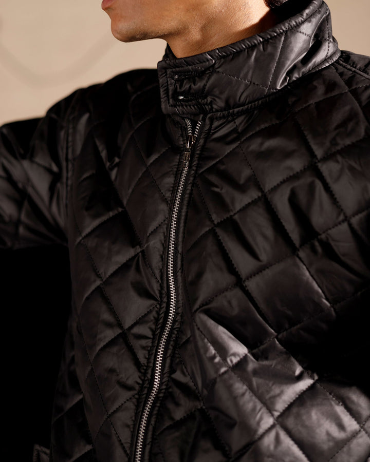 Black Quilted Jacket