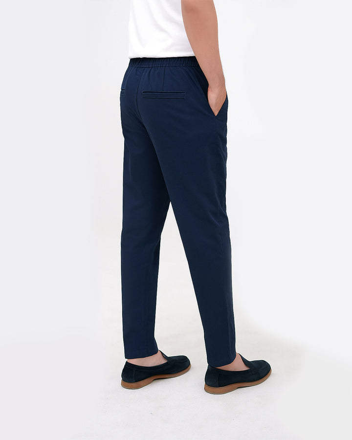Everyday Navy Joggers – Soft Stretch & Relaxed Fit