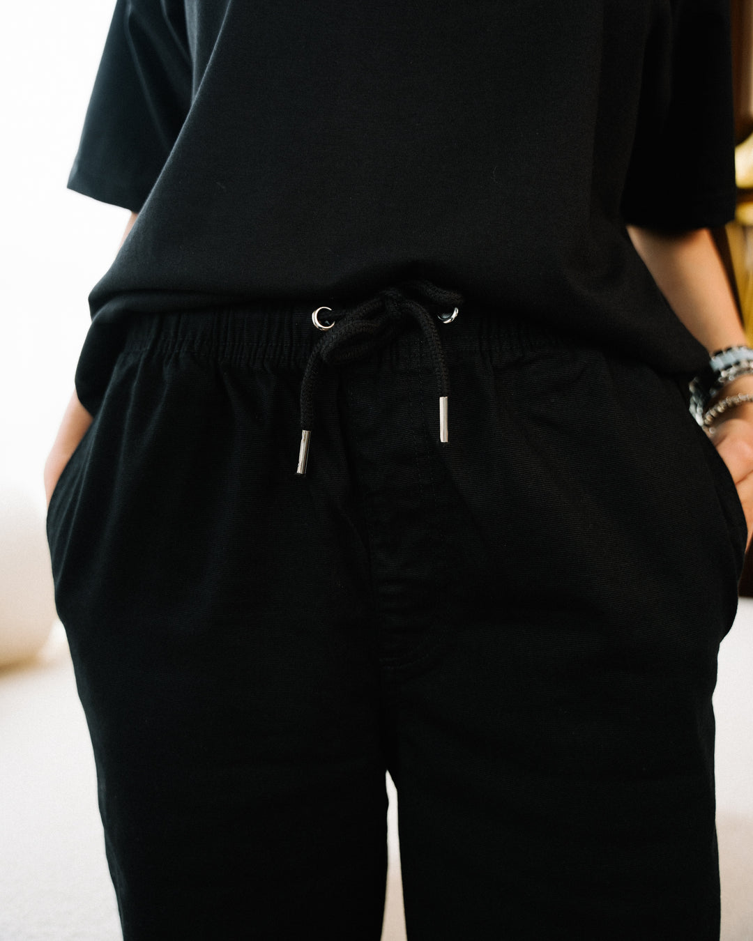 Black Baggy Jogger Pants UNISEX