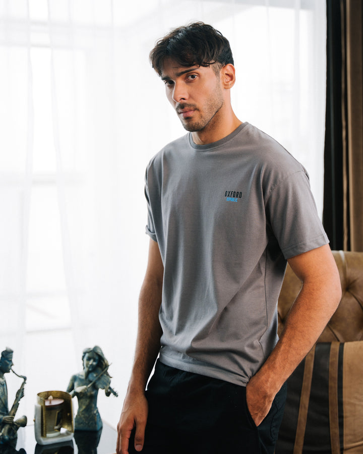 Grey Monte Carlo Oversized T-shirt