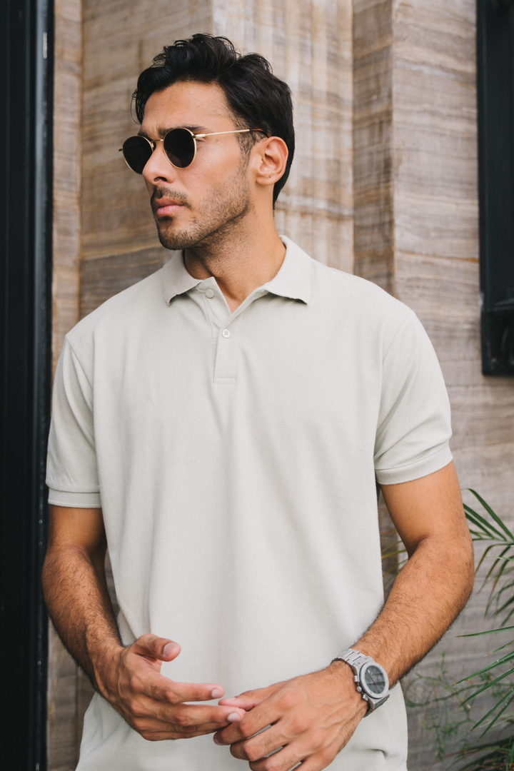 Oatmeal Polo