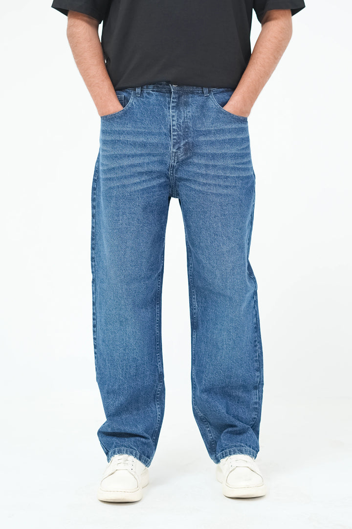Blue Baggy Jeans