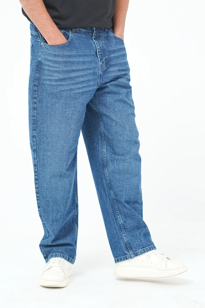 Blue Baggy Jeans