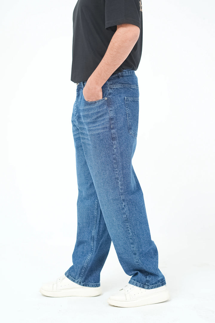 Blue Baggy Jeans