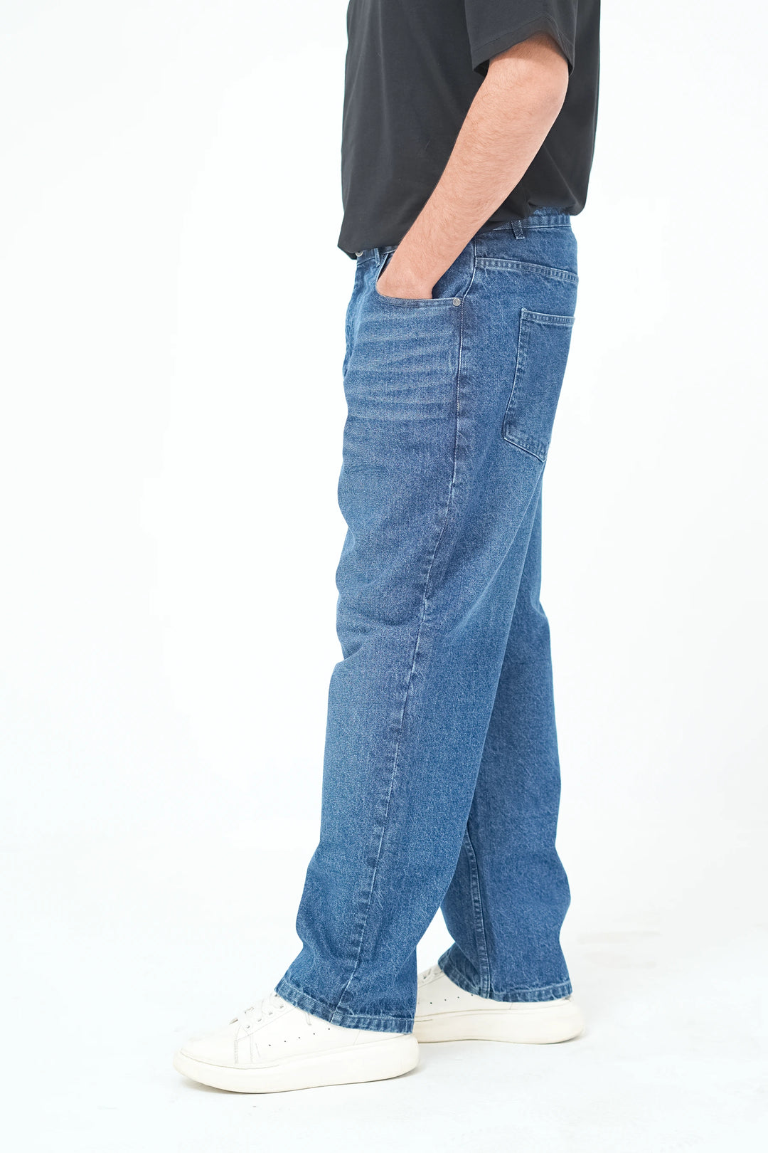 Blue Baggy Jeans