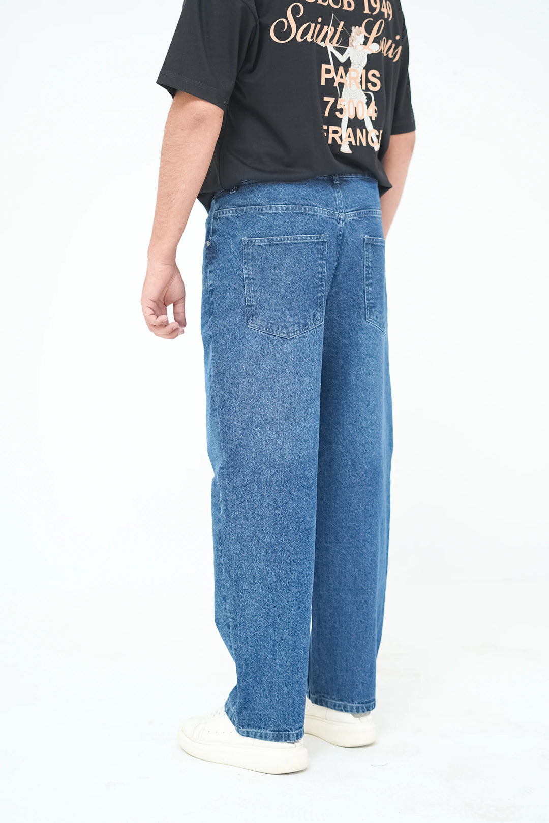 Blue Baggy Jeans