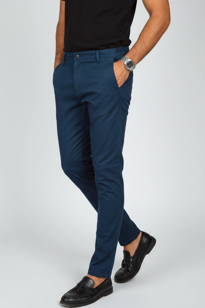 Navy Blue Chino Pants