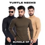 Bundle of 3 Turtle Neck