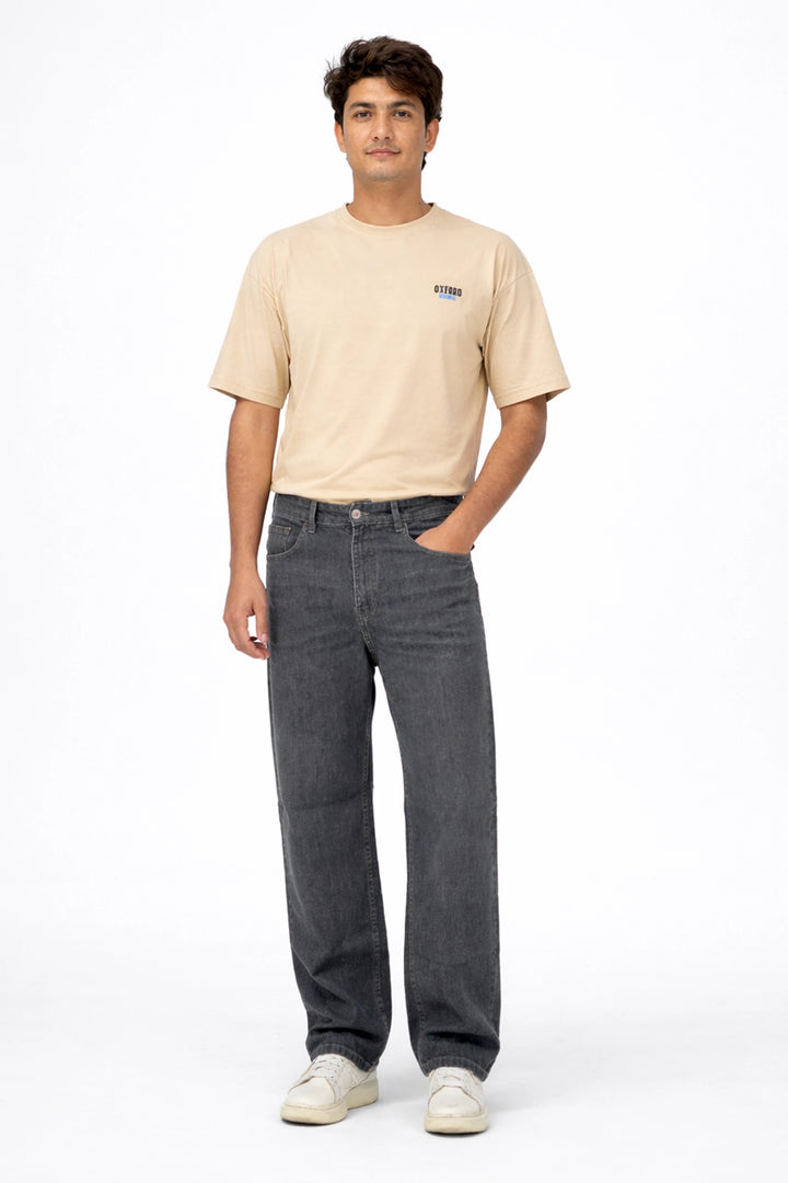 Grey Baggy Jeans