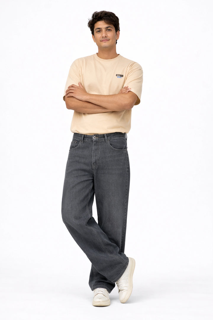 Grey Baggy Jeans