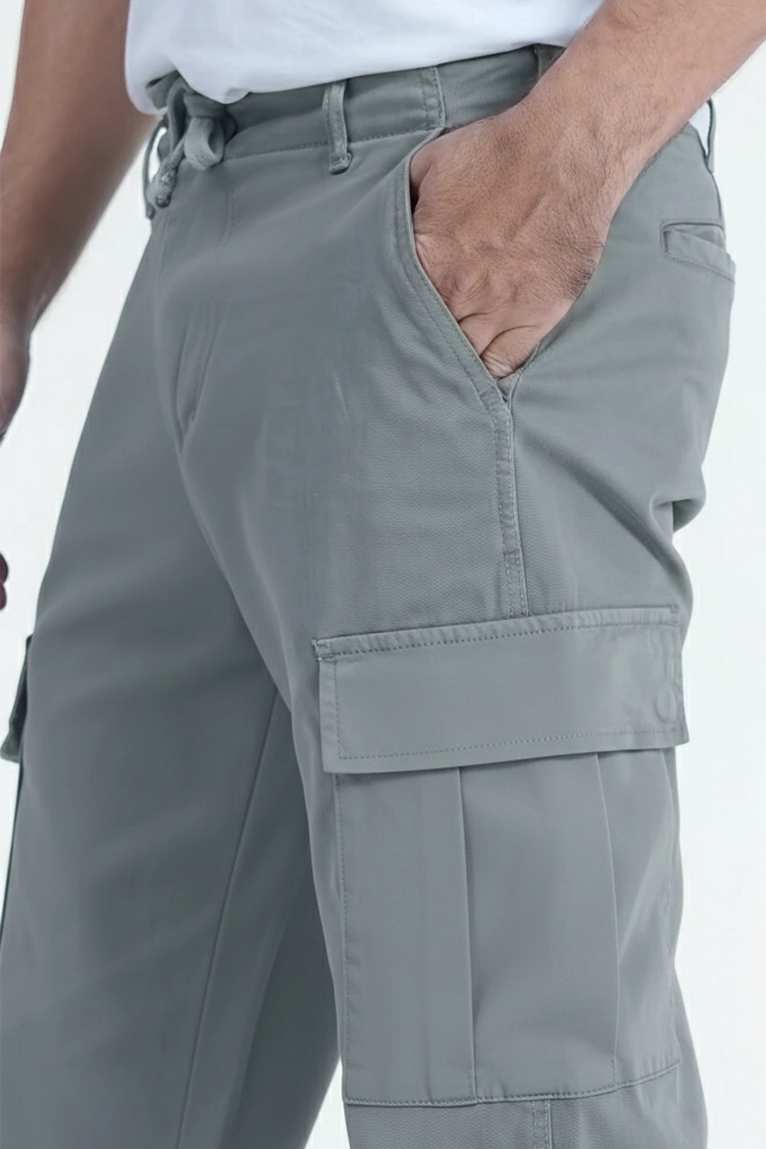 Man Comfort Cargo Jogger Grey