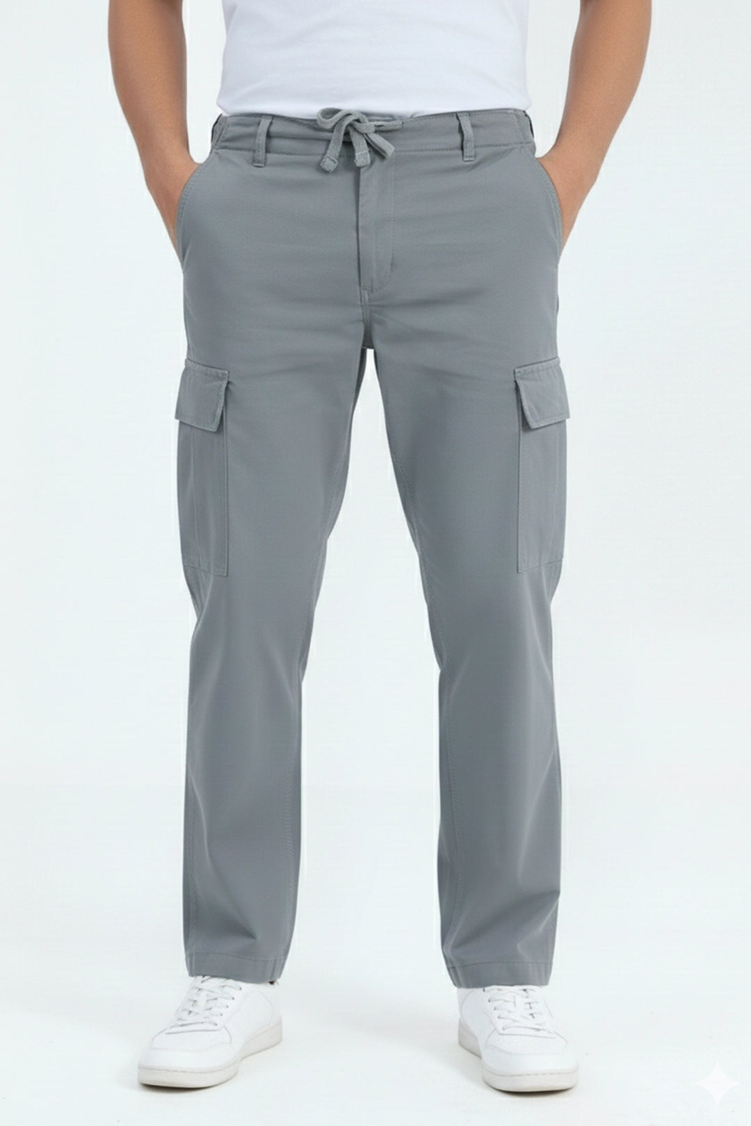 Man Comfort Cargo Jogger Grey