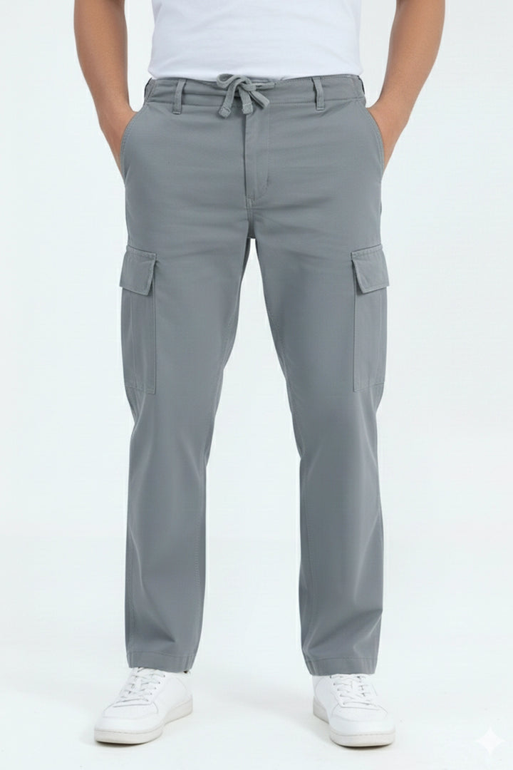 Man Comfort Cargo Jogger Grey