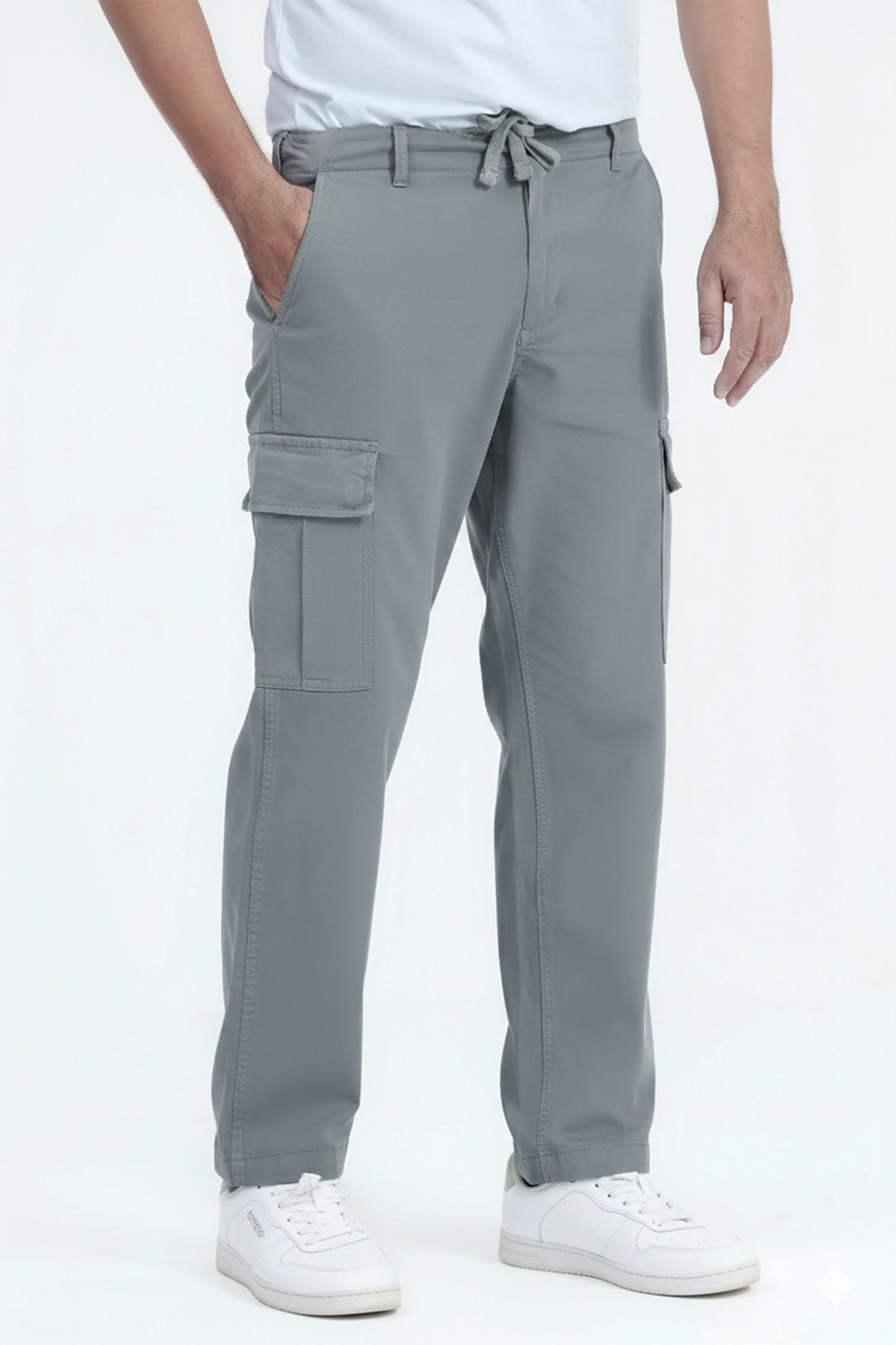 Man Comfort Cargo Jogger Grey