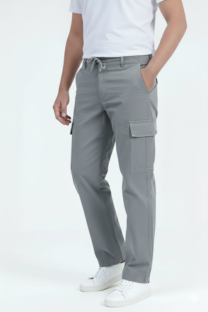 Man Comfort Cargo Jogger Grey