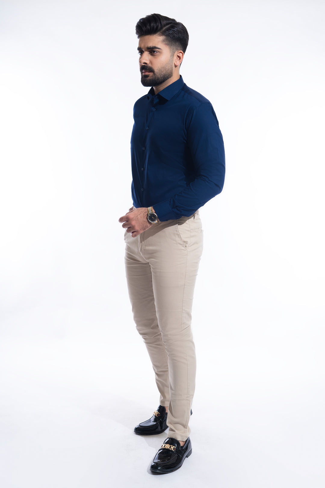 Navy Blue Formal Shirt Oxford Republic Navy Blue Formal Shirt Oxford Republic