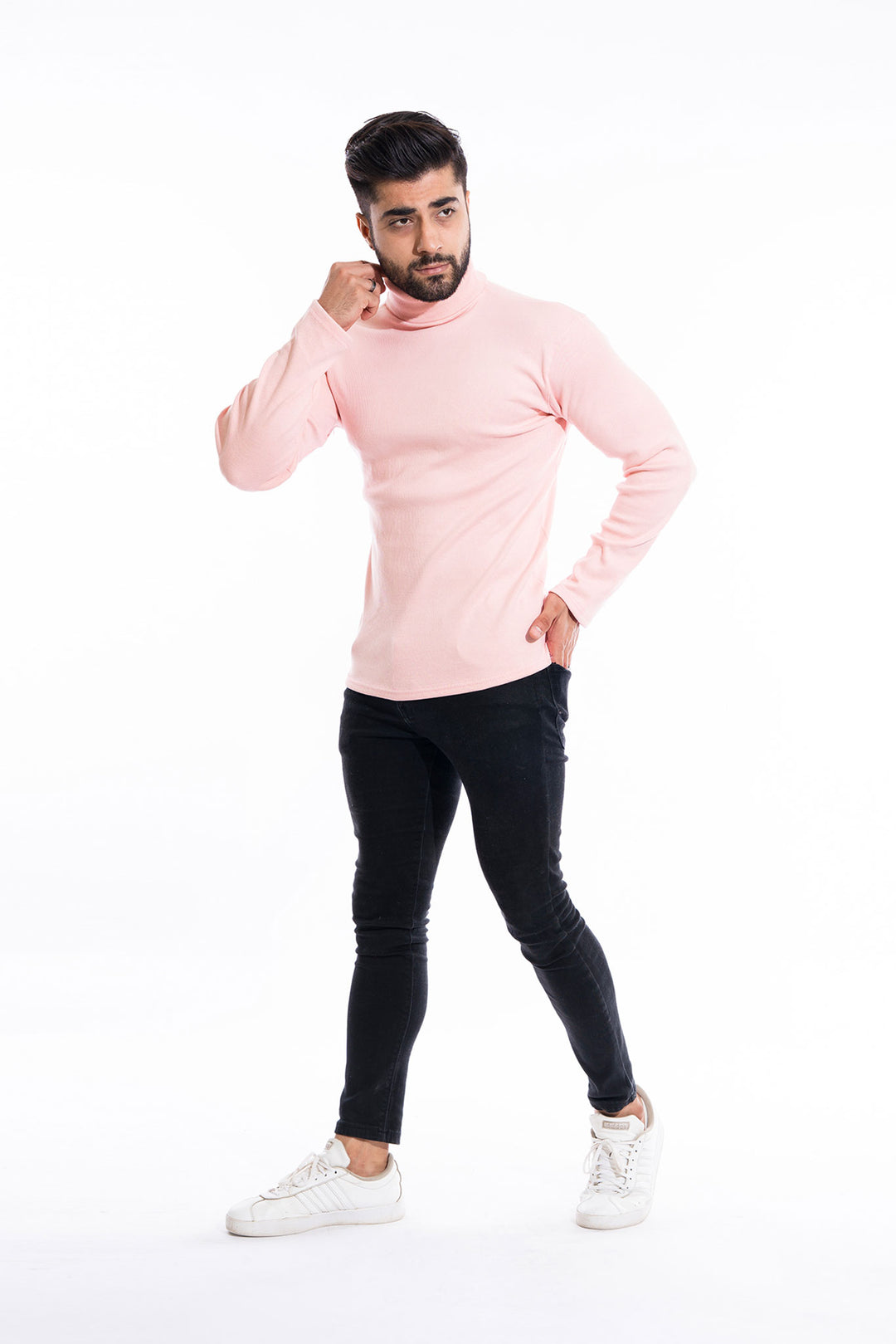 Pink Turtle neck