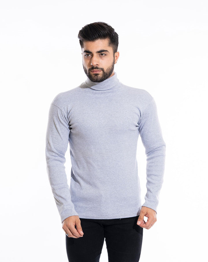 Grey Turtle neck