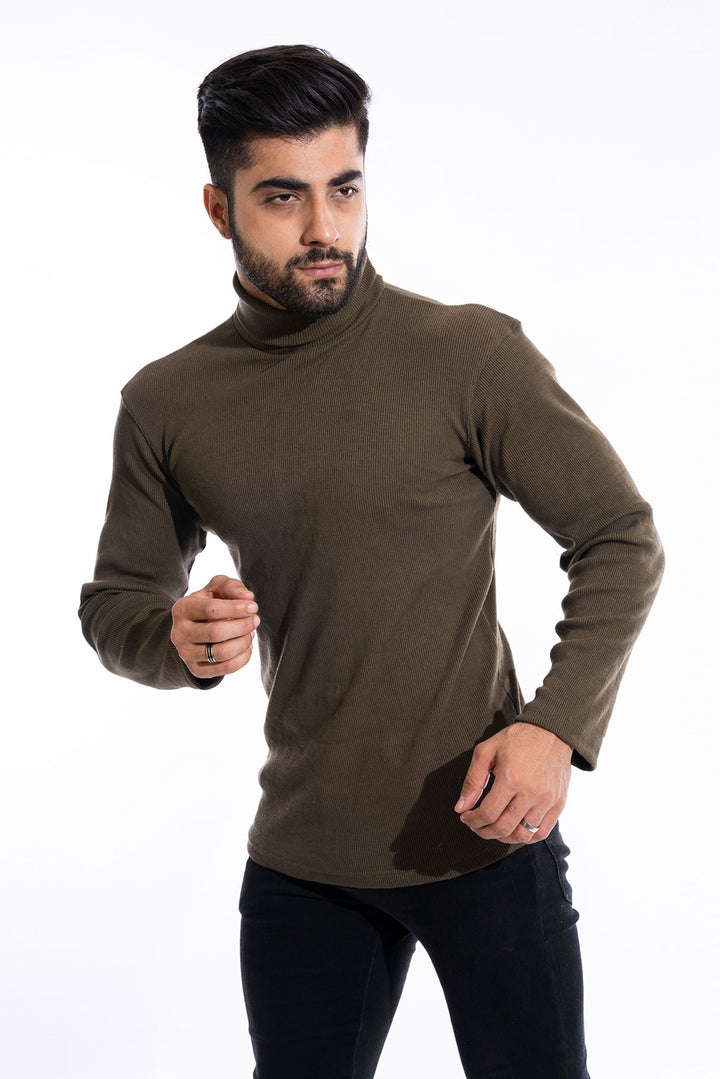 Olive Green Turtle neck