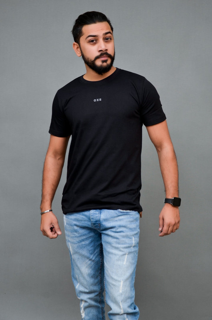 Black OXR Short Sleeves Tee