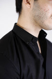 Black Full Sleeve Cotton Shirt