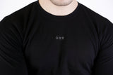 Black OXR Full Sleeves T-Shirt with Reflective LOGO