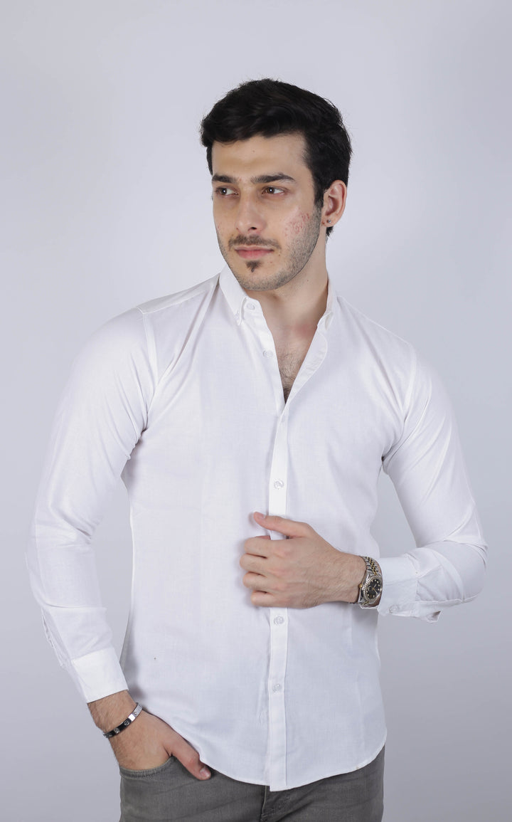 White Cotton Shirt